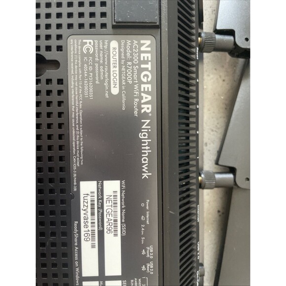 NETGEAR Nighthawk R7000p - AC2300 Smart Gaming WiFi Router tested works - Picture 12 of 13